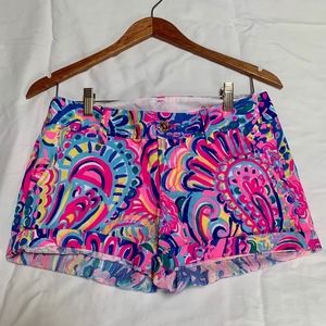 Lilly Pulitzer "Psychedelic Sunshine" Shorts